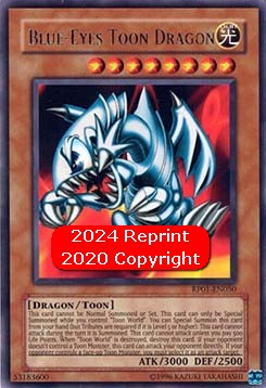 Blue-Eyes Toon Dragon (V.2 - Rare)