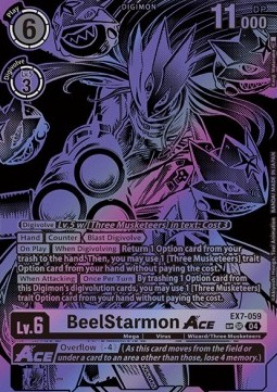 BeelStarmon Ace (EX7-059) (V.3)