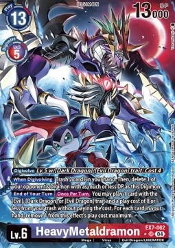 HeavyMetaldramon (EX7-062) (V.2)