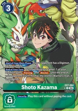 Shoto Kazama (EX7-064) (V.2)