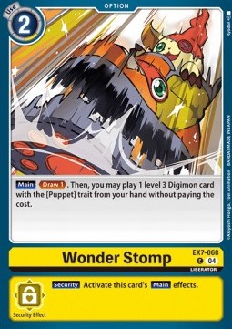 Wonder Stomp (EX7-068) (V.1)