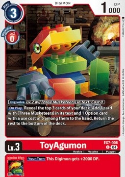 ToyAgumon (EX7-008) (V.1)