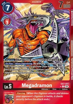 Megadramon (EX7-011) (V.2)