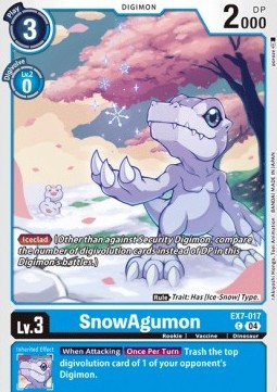 SnowAgumon (EX7-017) (V.1)