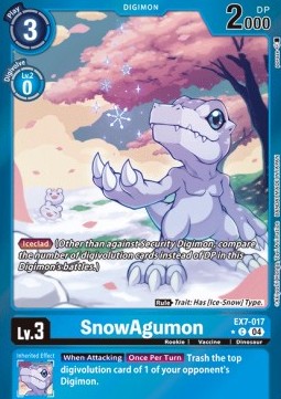 SnowAgumon (EX7-017) (V.2)