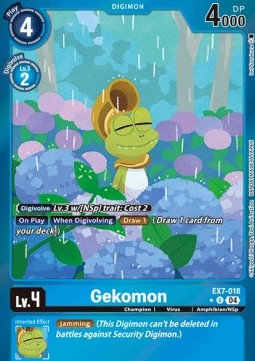 Gekomon (EX7-018) (V.2)