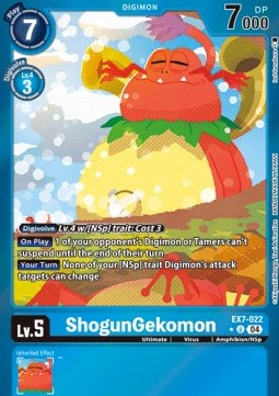 ShogunGekomon (EX7-022) (V.2)