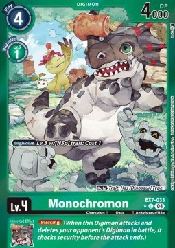 Monochromon (EX7-033) (V.2)