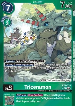 Triceramon (EX7-035) (V.2)