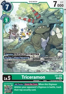 Triceramon (EX7-035) (V.1)