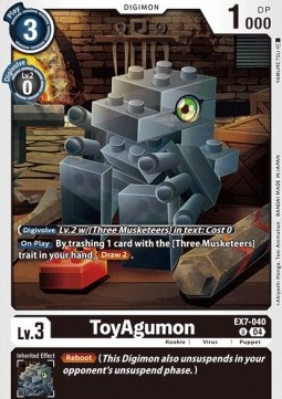 ToyAgumon (EX7-040) (V.1)