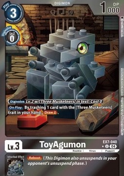 ToyAgumon (EX7-040) (V.2)