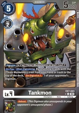 Tankmon (EX7-043) (V.2)