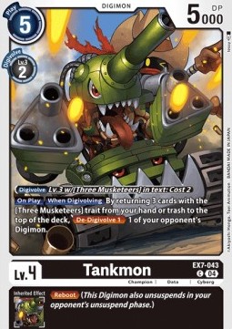 Tankmon (EX7-043) (V.1)