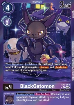 BlackGatomon (EX7-054) (V.2)