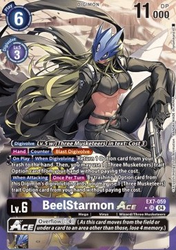 BeelStarmon Ace (EX7-059) (V.2)