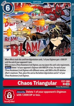 Chaos Triangular (EX7-066) (V.1)