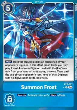 Summon Frost (EX7-067) (V.2)