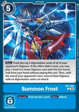 Summon Frost (EX7-067) (V.1)