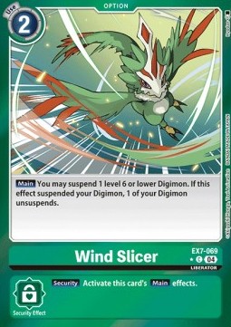 Wind Slicer (EX7-069) (V.2)