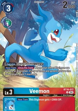 Veemon (BT16-017)