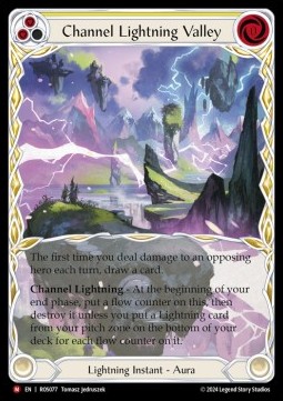 Channel Lightning Valley (Extended Art Rainbow Foil)