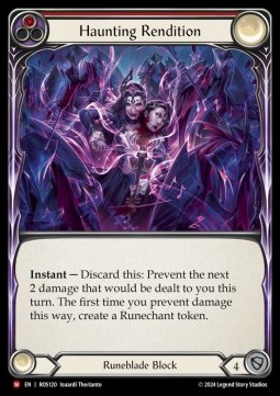 Haunting Rendition (Rainbow Foil)