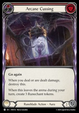 Arcane Cussing (Red) (Regular)