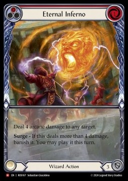 Eternal Inferno (Extended Art Rainbow Foil)