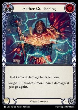 Aether Quickening (Red) (Regular)