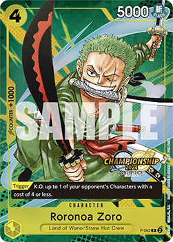 Roronoa Zoro (P-042) (V.1)