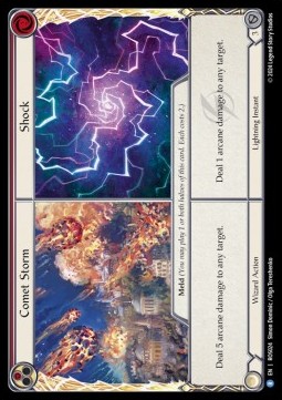 Comet Storm // Shock (Rainbow Foil)