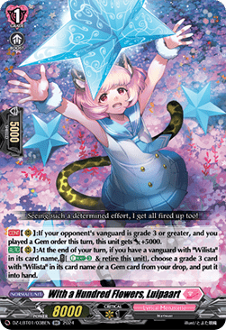 With a Hundred Flowers, Luipaart [D-Format] (V.1 - Double Rare)