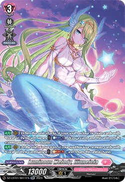 Luminous Melody, Illuneicia [D-Format] (V.3 - Silver Rare)