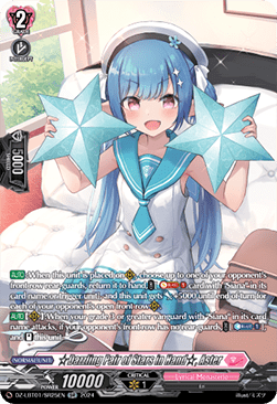 Dazzling Pair of Stars in Hand, Aster [D-Format] (V.3 - Silver Rare)