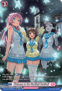 Welcome to the Starlight Festival! [D-Format] (V.3 - Silver Rare)