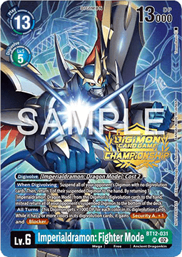 Imperialdramon: Fighter Mode (BT12-031)