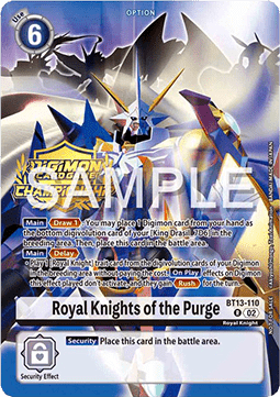 Royal Knights of the Purge (BT13-110)