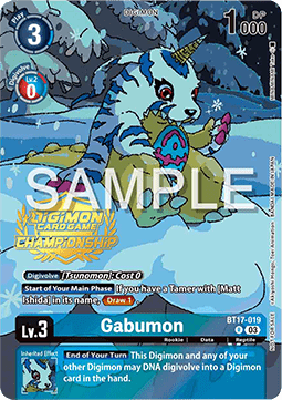 Gabumon (BT17-019)