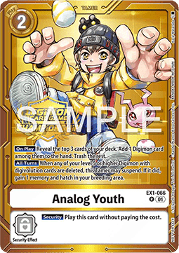 Analog Youth (EX1-066)